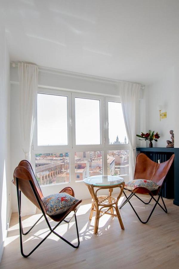 Ferienwohnung El Balcon De Plaza Santo Domingo Saragossa Exterior foto